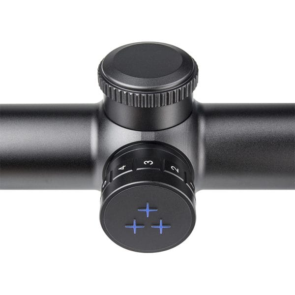 DELTA TITANIUM HD 1.5-9x45 MOA, reticul: 4A